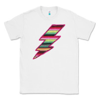 White Pink Serape Lightning Classic Tee - Bettercallsaul
