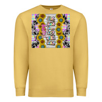 Antique Gold happy easter Premium Sweatshirt - CowhideDigitalArt