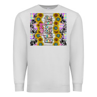 Dove Grey happy easter Premium Sweatshirt - CowhideDigitalArt