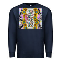 Navy happy easter Premium Sweatshirt - CowhideDigitalArt