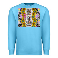 Ocean Blue happy easter Premium Sweatshirt - CowhideDigitalArt