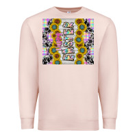 Pale Pink happy easter Premium Sweatshirt - CowhideDigitalArt