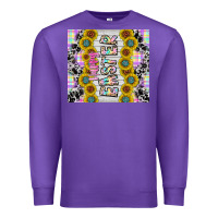 Purple happy easter Premium Sweatshirt - CowhideDigitalArt