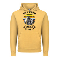 Vintage Mustard Best Buckin Mom Ever Vintage Hoodie - Bettercallsaul