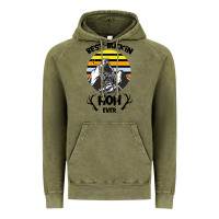 Vintage Olive Best Buckin Mom Ever Vintage Hoodie - Bettercallsaul