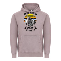Vintage Zinc Best Buckin Mom Ever Vintage Hoodie - Bettercallsaul