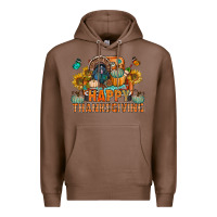 Chestnut happy thanksgiving with truck bbs Premium Hoodie - BundleAndBundleShop