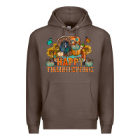 Coffee happy thanksgiving with truck bbs Premium Hoodie - BundleAndBundleShop