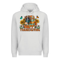 Happy Thanksgiving With Truck Bbs Premium Hoodie | Teevron