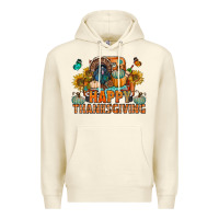 Sandshell happy thanksgiving with truck bbs Premium Hoodie - BundleAndBundleShop