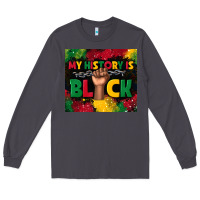 Smoke my history is black Long Sleeve Tee - TumblerDesignByShophia