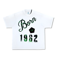 White Born In 1962 Urban Heavy Tee - Bettercallsaul