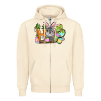 Sandshell hop easter day Zipper Hoodie - FaDigitalArtStudio