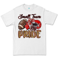 White small town big pride red Premium Tee - MaliasSmallBusiness