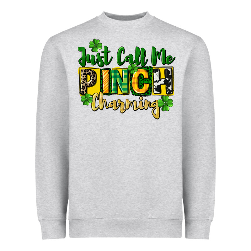 Just Call Me Pinch Charming Heavyweight Sweatshirt by CowGirlArtShop | Teevron