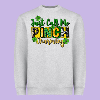 Just Call Me Pinch Charming Heavyweight Sweatshirt Designed By Cowgirlartshop