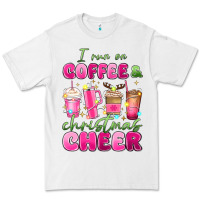 White i run on coffee and christmas cheer Premium Tee - MaliasSmallBusiness