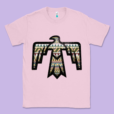 Western Green Aztec Thunderbird Classic Tee Designed By Bettercallsaul
