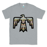 Heather Grey Western Green Aztec Thunderbird Classic Tee - Bettercallsaul
