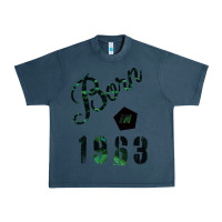 Midnight Navy Born In 1963 Urban Heavy Tee - Bettercallsaul