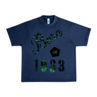 Navy Born In 1963 Urban Heavy Tee - Bettercallsaul