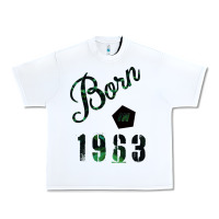 White Born In 1963 Urban Heavy Tee - Bettercallsaul