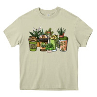 Mossy plant lover coffee cups Heavy Core Tee - NancyCooperArtShop