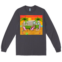 Smoke summer caravan Long Sleeve Tee - TumblerDesignByShophia