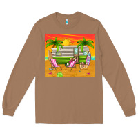 Toasted Coconut summer caravan Long Sleeve Tee - TumblerDesignByShophia