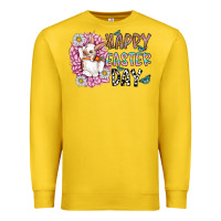 Lemon happy easter day Premium Sweatshirt - CowhideDigitalArt