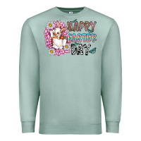 Seafoam happy easter day Premium Sweatshirt - CowhideDigitalArt