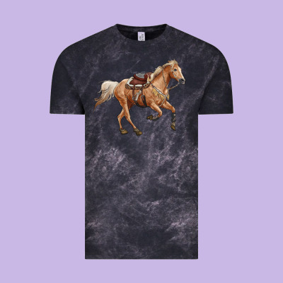 Horse Body Vintage Tee Designed By Ranaportraitstore
