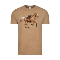 Vintage Coffee horse body Vintage Tee - RanaPortraitStore