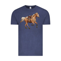 Vintage Denim horse body Vintage Tee - RanaPortraitStore