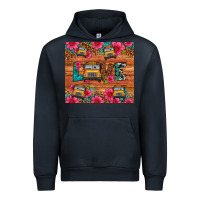 Love School Bus Leopard Urban Hoodie | Teevron