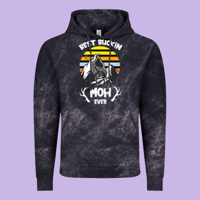 Best Buckin Mom Ever Vintage Hoodie Designed By Bettercallsaul