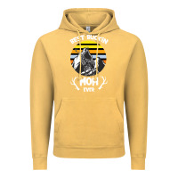 Vintage Mustard Best Buckin Mom Ever Vintage Hoodie - Bettercallsaul