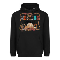Black My Western Watching Blanket Heavyweight Hoodie - CowhideDigitalArt