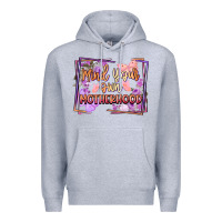 Heather Grey mind your motherhood Premium Hoodie - FaDigitalArtStudio
