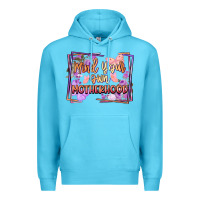Ocean Blue mind your motherhood Premium Hoodie - FaDigitalArtStudio