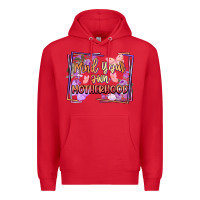 Red mind your motherhood Premium Hoodie - FaDigitalArtStudio