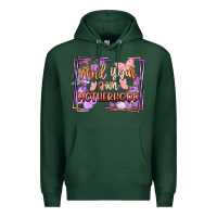 Sports Green mind your motherhood Premium Hoodie - FaDigitalArtStudio