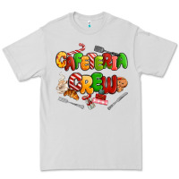 Dove Grey Christmas cafeteria crew Premium Tee - MaliasSmallBusiness