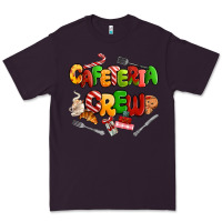 Plum Christmas cafeteria crew Premium Tee - MaliasSmallBusiness