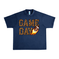 Navy game day football Urban Heavy Tee - JahusDesignShop