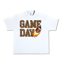 White game day football Urban Heavy Tee - JahusDesignShop