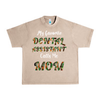French Oak My Favorite Dental Assistant Calls Me Mom Urban Heavy Tee - Bettercallsaul
