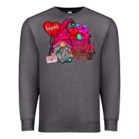 Charcoal Heather happy valentine's day Premium Sweatshirt - CowhideDigitalArt