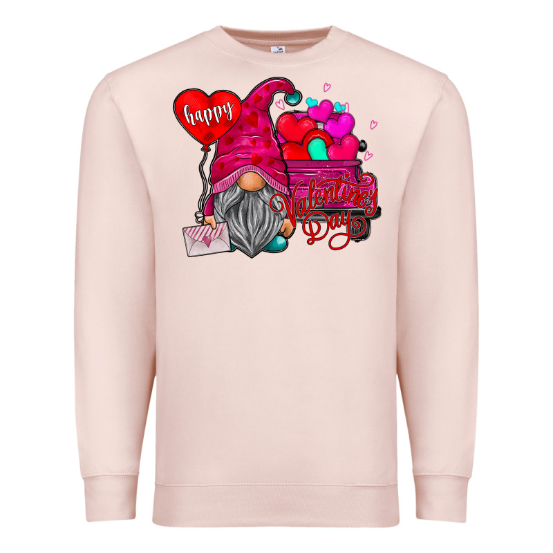 Happy Valentine's Day Premium Sweatshirt by CowhideDigitalArt | Teevron