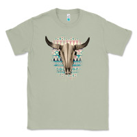 Matcha Western Aztec Bull Skull Classic Tee - Bettercallsaul